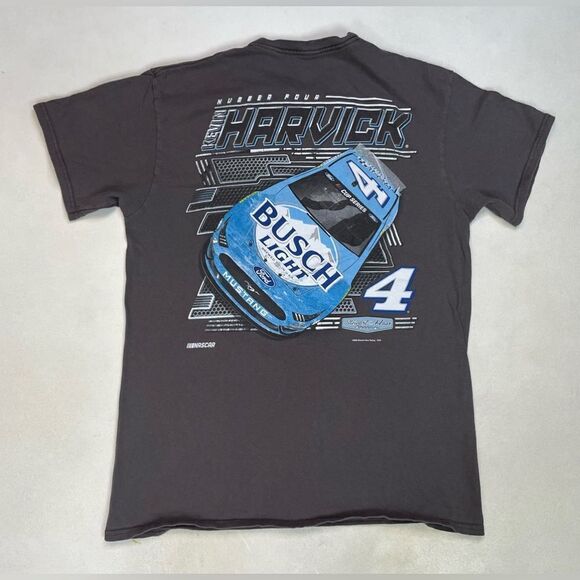 Stewart Haas Racing NASCAR Kevin Harvick 4 Graphic T-shirt Women Medium Gray - Picture 1 of 6